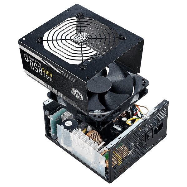 منبع تغذیه کامپیوتر کولر مستر مدل MWE GOLD 850 – V2 FULL MODULAR