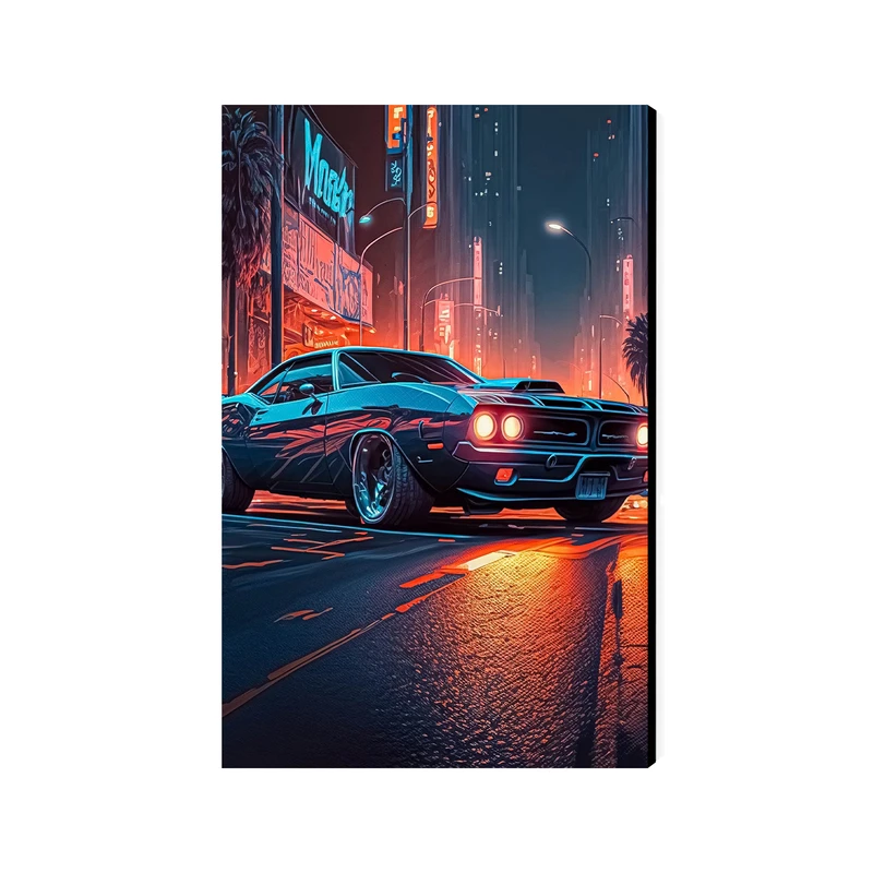 تابلو شاسی عرش مدل فانتزی ماشین کلاسیک کد As4313