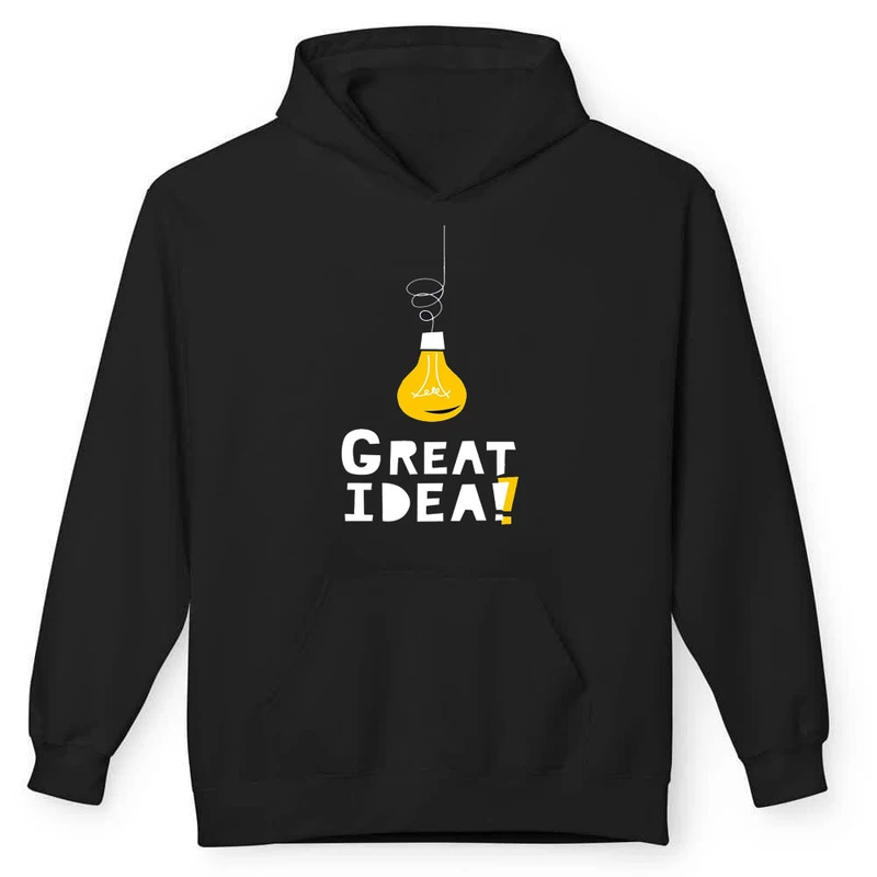 هودی مردانه پاد آفرین مدل great idea کد 0176