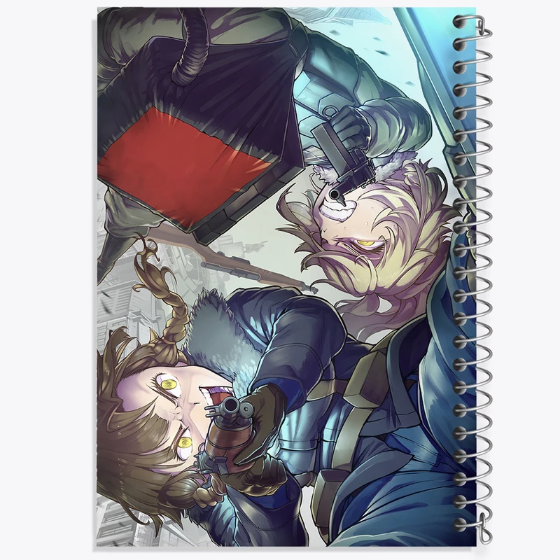 دفتر لیست خرید 50 برگ خندالو طرح تانیا و ماری انیمه یوجو سنکی کد 34673