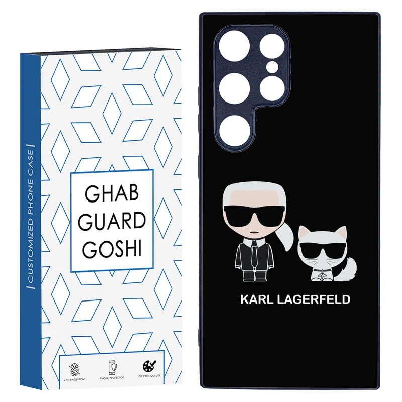 کاور قاب گارد گوشی طرح karl کد TPU-042 مناسب برای گوشی موبایل سامسونگ Galaxy S24 ULTRA 
