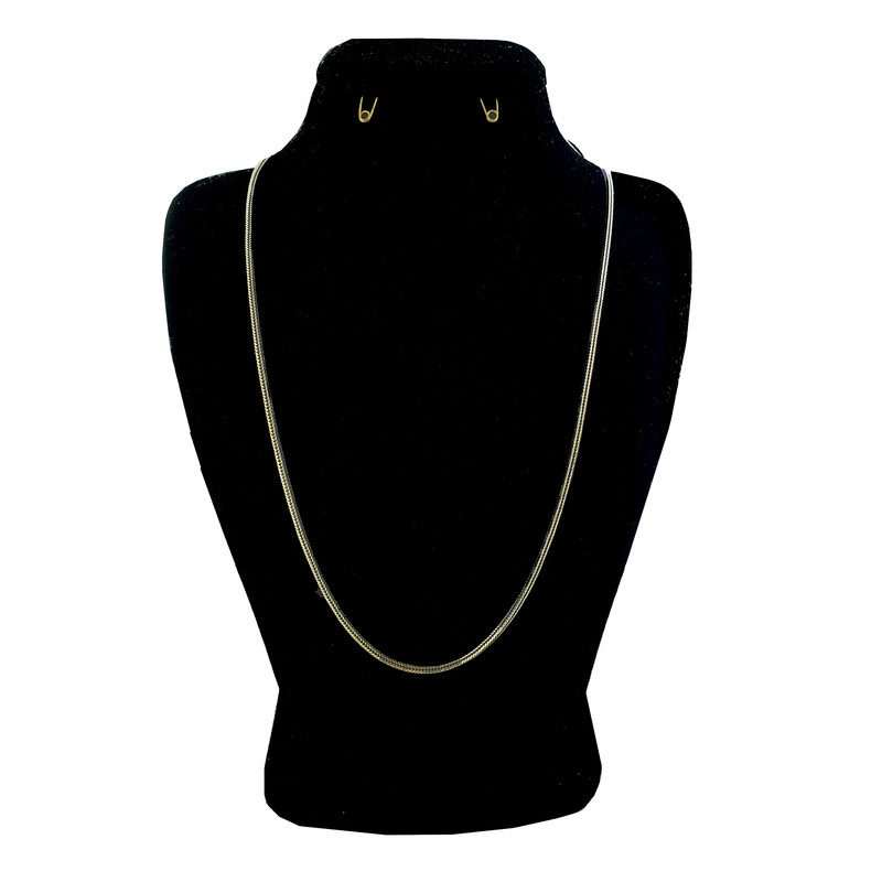 زنجیر نقره مردانه مدل ماری کد 7