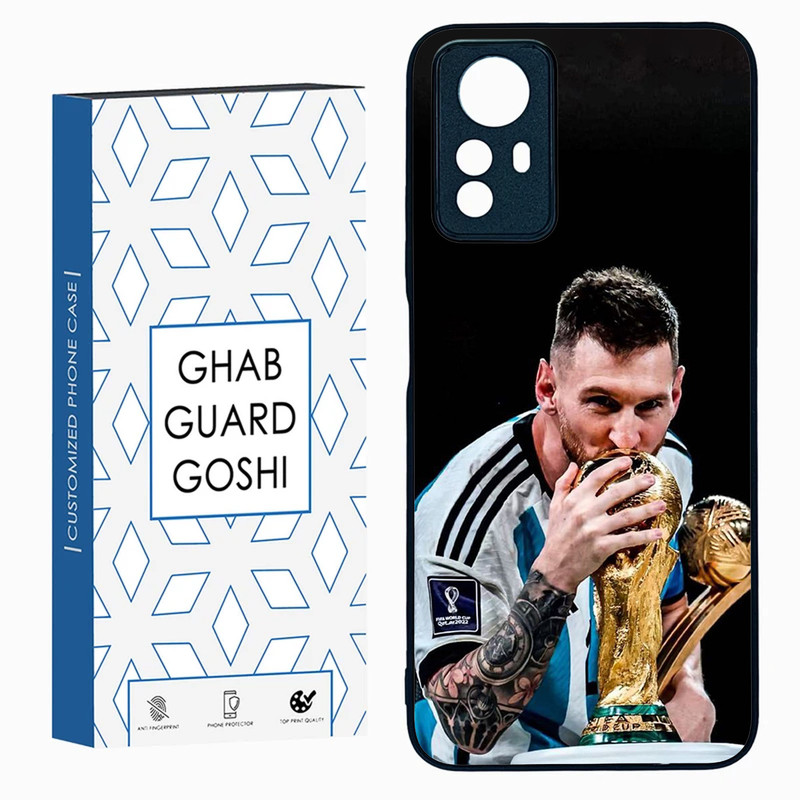کاور قاب گارد گوشی طرح مسی کد FB-085 مناسب برای گوشی موبایل شیائومی REDMI NOTE 12 S 