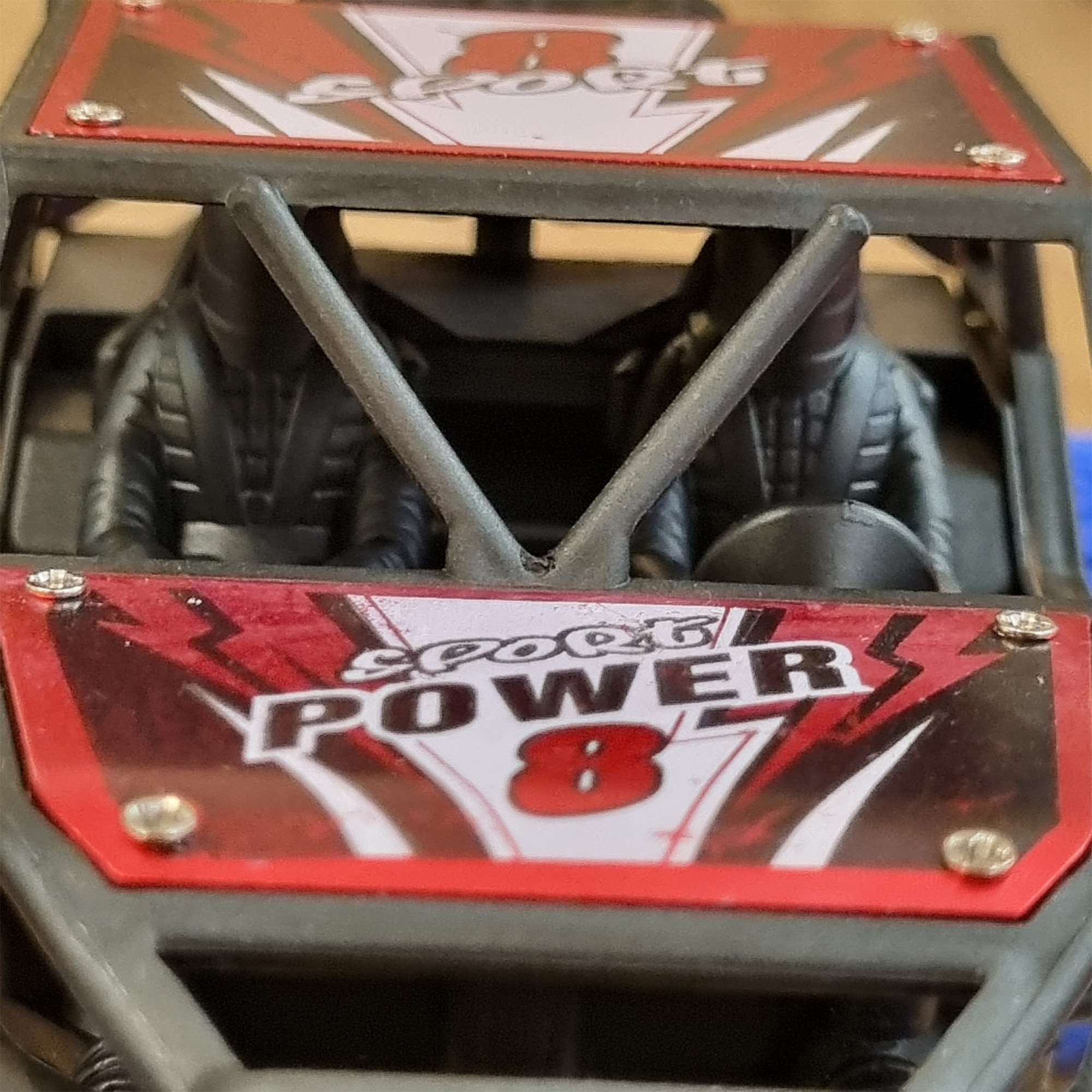 ماشین بازی کنترلی مدل climbing car power 8