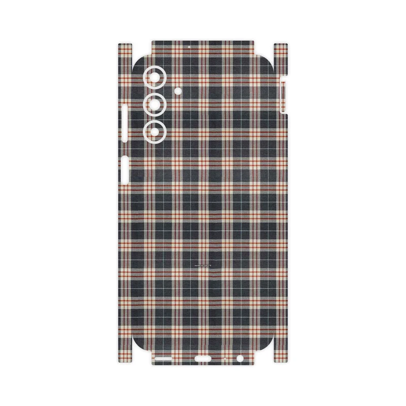 برچسب پوششی ماهوت مدل Fabric Texture 5-FullSkin مناسب برای گوشی موبایل سامسونگ Galaxy A15