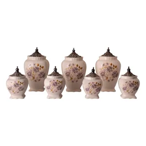 ست جای ادویه 7 پارچه مدل رز ژاپن کد 02