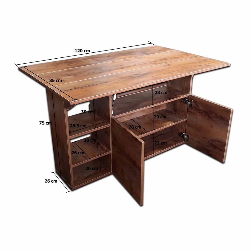 عکس شماره 3 : میز ناهارخوری تاشو مدل owens 4n2b 120