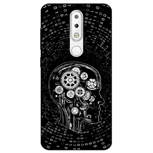 (Megafone Human Robot 7428 Cover For Nokia 6.1 Plus (X6