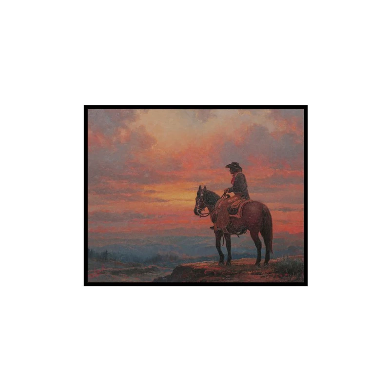 پوستر مدل چاپ غروب