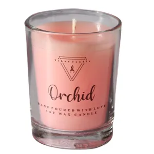 شمع دست ساز تیهار کندل مدل S.ORCHID.02