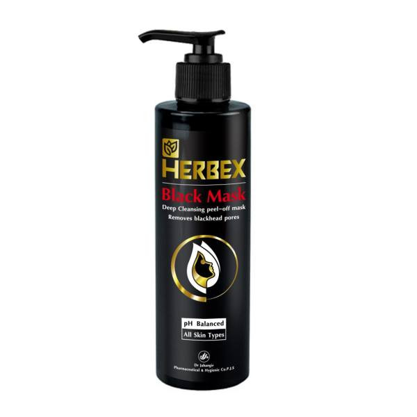 ماسک صورت هربکس مدل BLACK MASK حجم 120 میلی لیتر