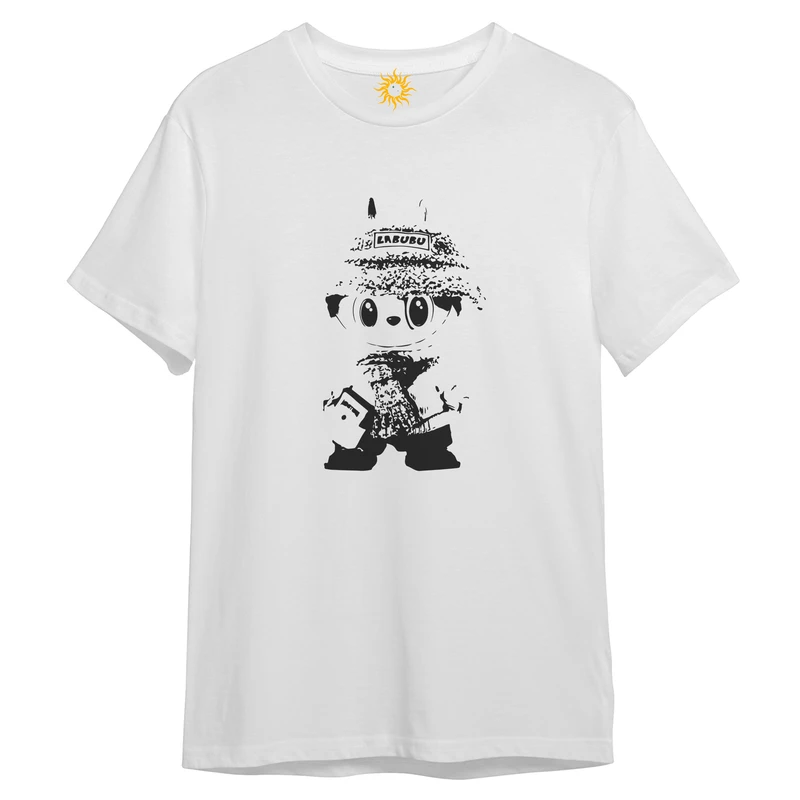 تی‌شرت آستین کوتاه زنانه مدل لبوبو کد 01145