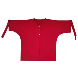 بلوز آستین سه ربع زنانه مدل ابر و بادی