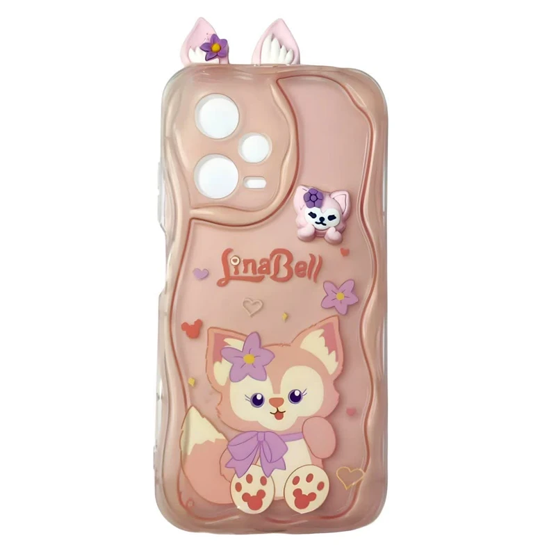 کاور قاب آوش طرح عروسکی مدل 300aa مناسب برای گوشی موبایل شیائومی REDMI NOTE12 4G