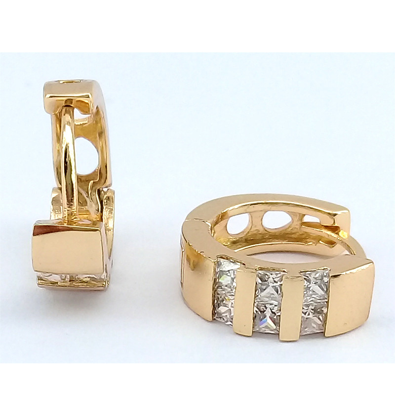 گوشواره دخترانه ژوپینگ مدل نگین کد 1030 گوشواره دخترانه ژوپینگ مدل نگین کد 1030