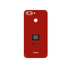 MAHOOT Minimal GameBoy Icon Cover Sticker for Xiaomi Redmi 6