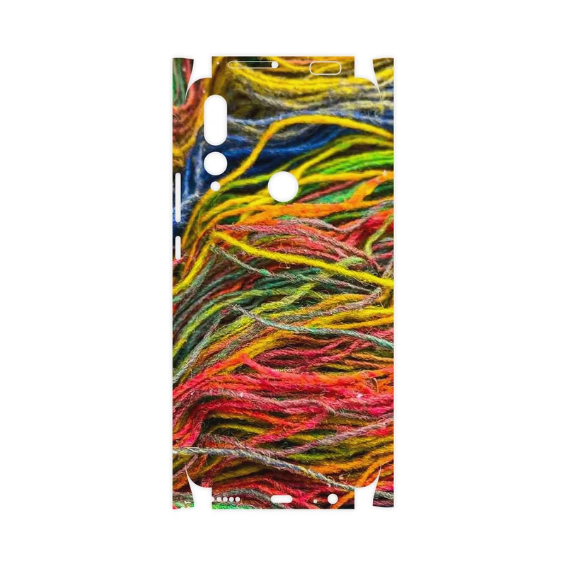 برچسب پوششی ماهوت مدل Fabric Texture 9-FullSkin مناسب برای گوشی موبایل هوآوی Y9 Prime 2019