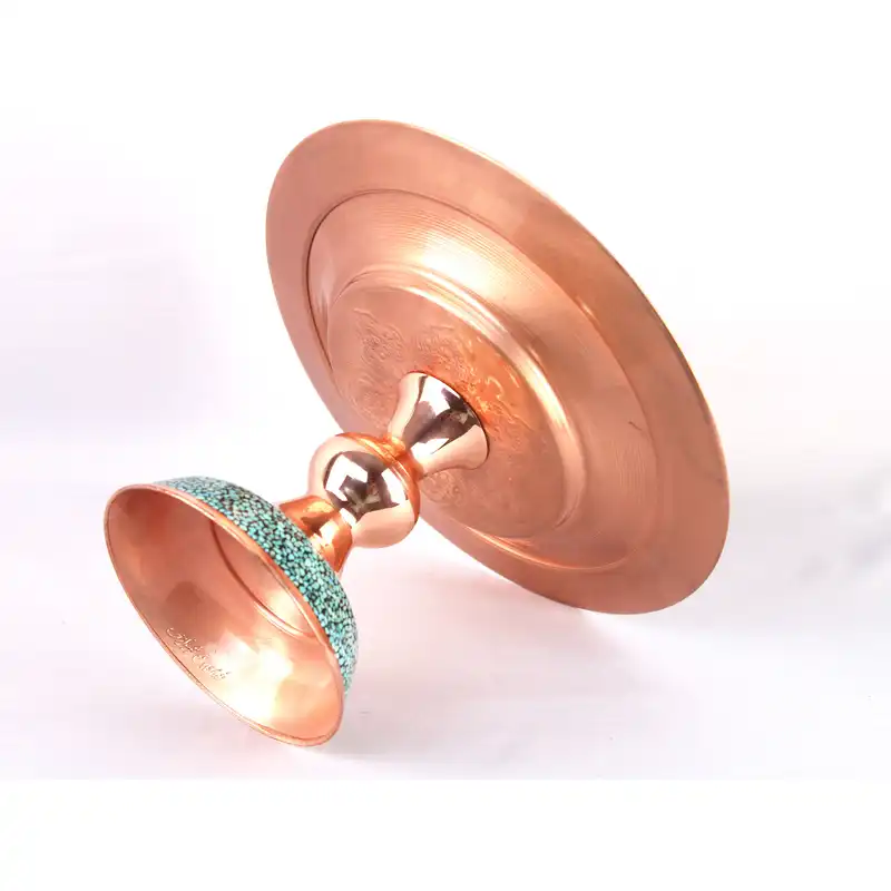 شیرینی خوری فیروزه کوبی مدل گرد کد Shi25