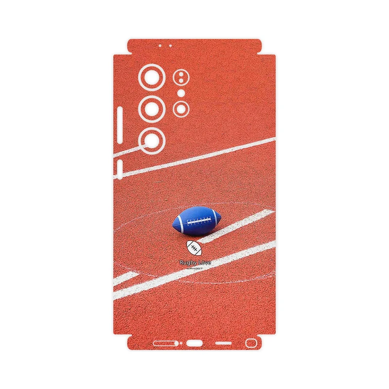 برچسب پوششی ماهوت مدل Rugby football-FullSkin مناسب برای گوشی موبایل سامسونگ Galaxy S24 Ultra
