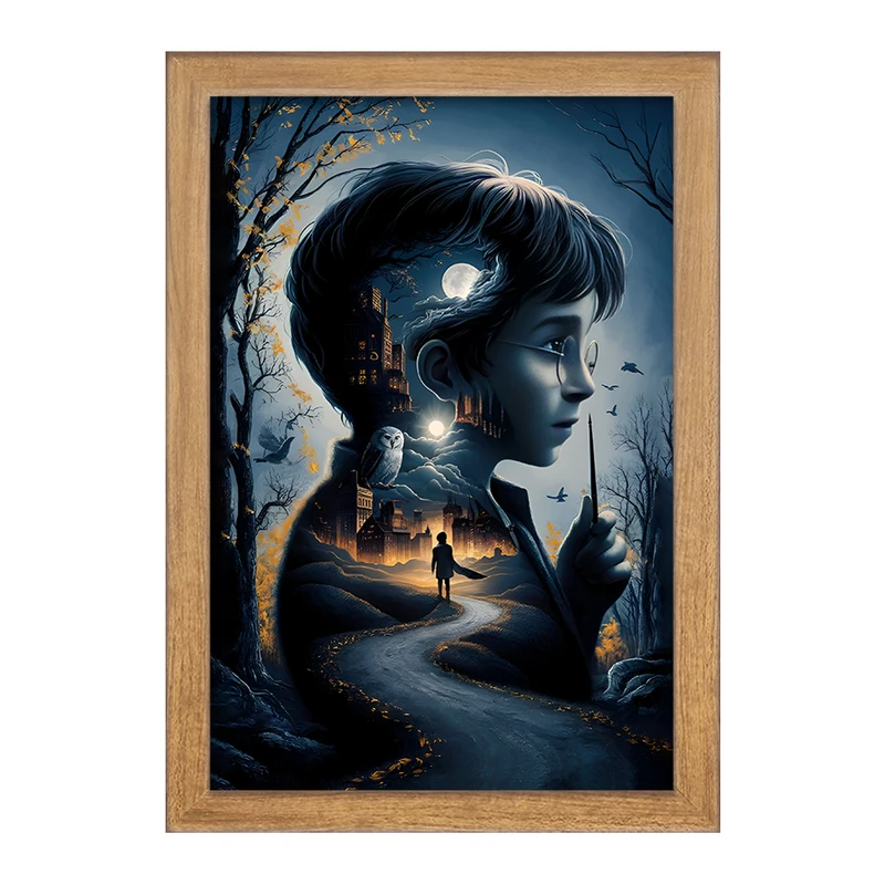 تابلو خندالو مدل هری پاتر (Harry Potter) کد F12047