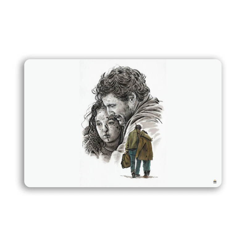 ماوس پد مخصوص بازی شادیت مدل The Last of Us کد1086 سایز 37*24 سانتی متر