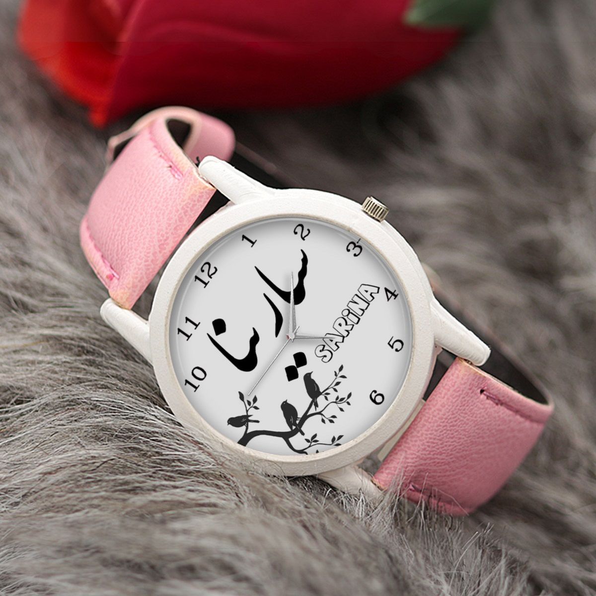 ساعت مچی عقربه ای زنانه طرح سارینا کد LF3172 -  - 2