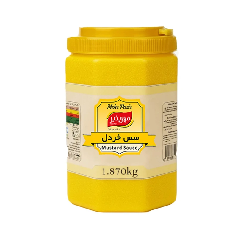 سس خردل ملایم مهرپذیر - 1840 گرم