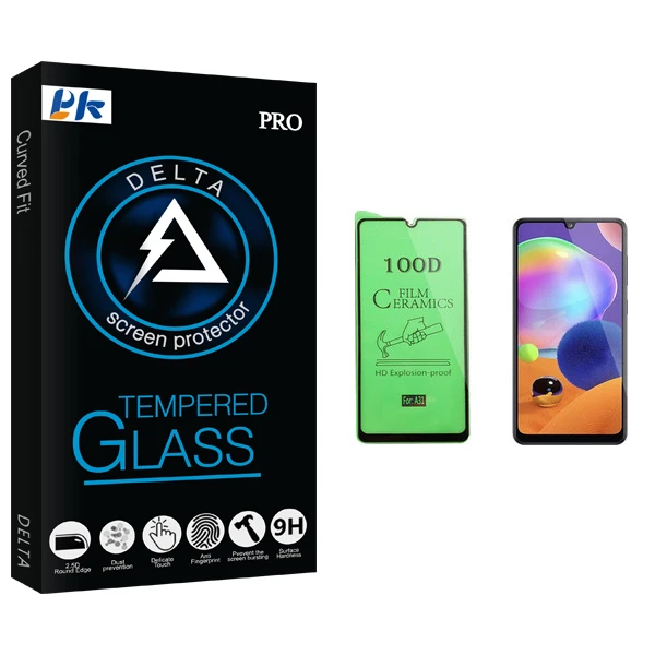 محافظ صفحه نمایش سرامیکی پی کی مدل Delta Glass مناسب برای گوشی موبایل سامسونگ Galaxy A31