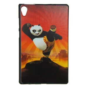 کاور مدل پاندا کنگ فوکار کارتونی کد TH مناسب برای تبلت لنوو TAB M8