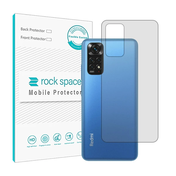 محافظ پشت گوشی شفاف راک اسپیس مدل HyGEL مناسب برای گوشی موبایل شیائومیRedmi Note 11 International