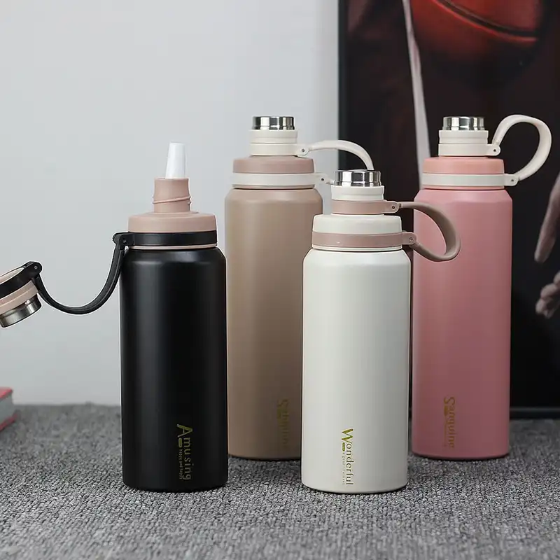 قمقمه مدل استیل دوجداره کد Fashion گنجایش 0.6 لیتر