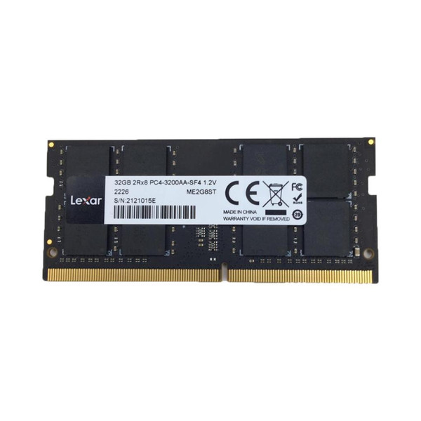 رم لپتاپ DDR4دو کاناله 3200 مگاهرتز CL22 لکسار مدل LD4AS032Gظرفیت 32گیگابایت