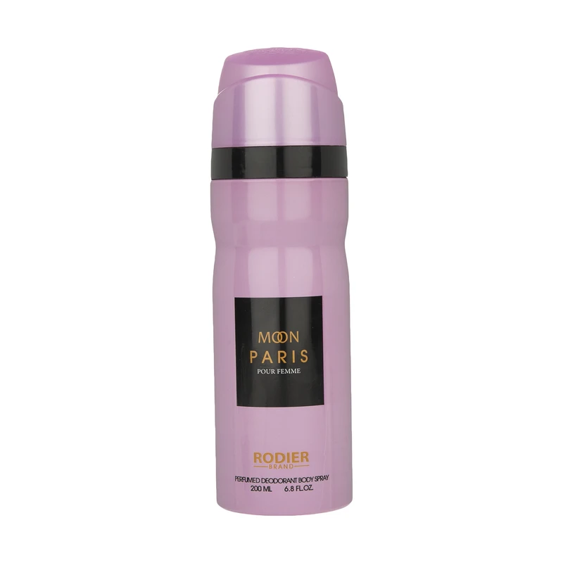 اسپری بدن زنانه رودیر مدل Moon Paris حجم 200 میلی لیتر