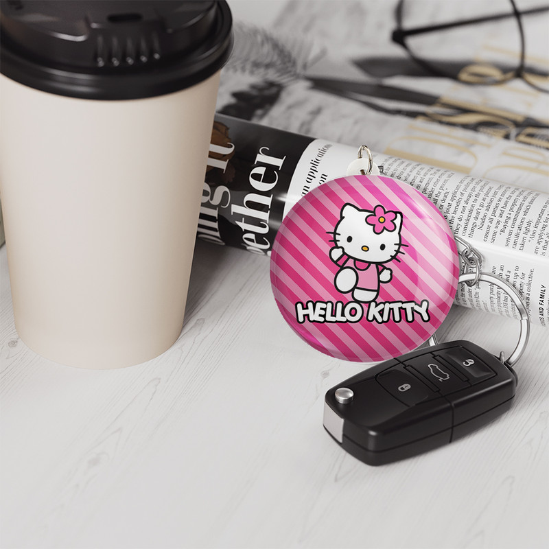 جاکلیدی خندالو مدل هلو کیتی کد 24748 جاکلیدی خندالو مدل هلو کیتی کد 24748