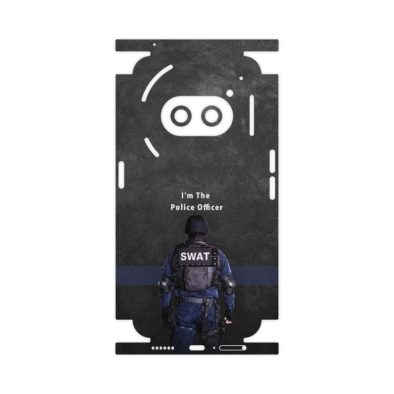 برچسب پوششی ماهوت مدل Police Officer-FullSkin مناسب برای گوشی موبایل ناتینگ Phone 2a