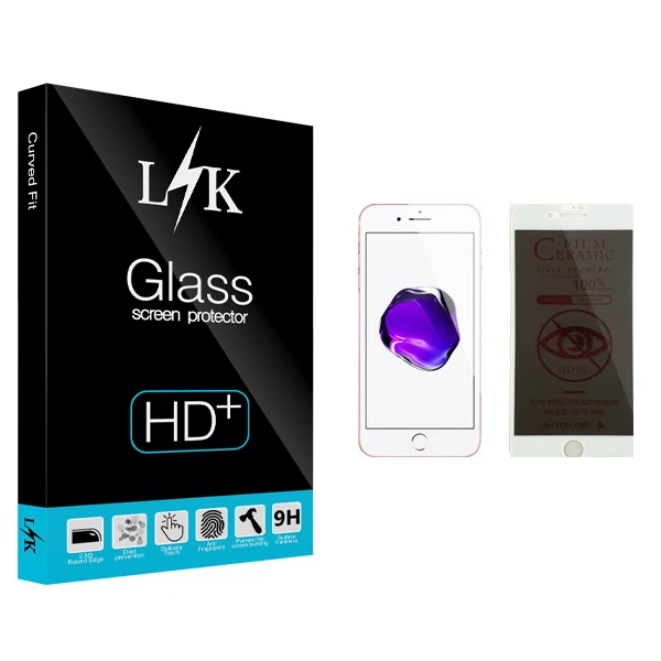 محافظ صفحه نمایش حریم شخصی ال کی مدل +LITE مناسب برای گوشی موبایل اپل iPhone 8 Plus