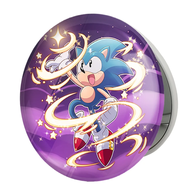 آینه جیبی خندالو طرح سونیک (Sonic) مدل تاشو کد 37040