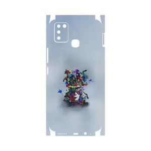 MAHOOT Collage of surreal Portrait of Women 4-FullSkin Cover Sticker for Infinix Smart 6 X657B