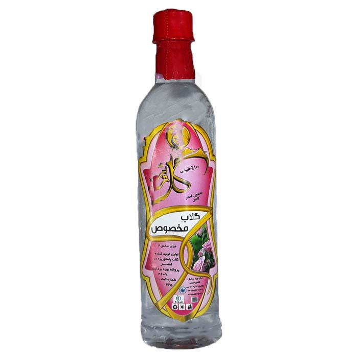 گلاب سنگین مخصوص گل زیره قمصر غفاری - 0.5 لیتر