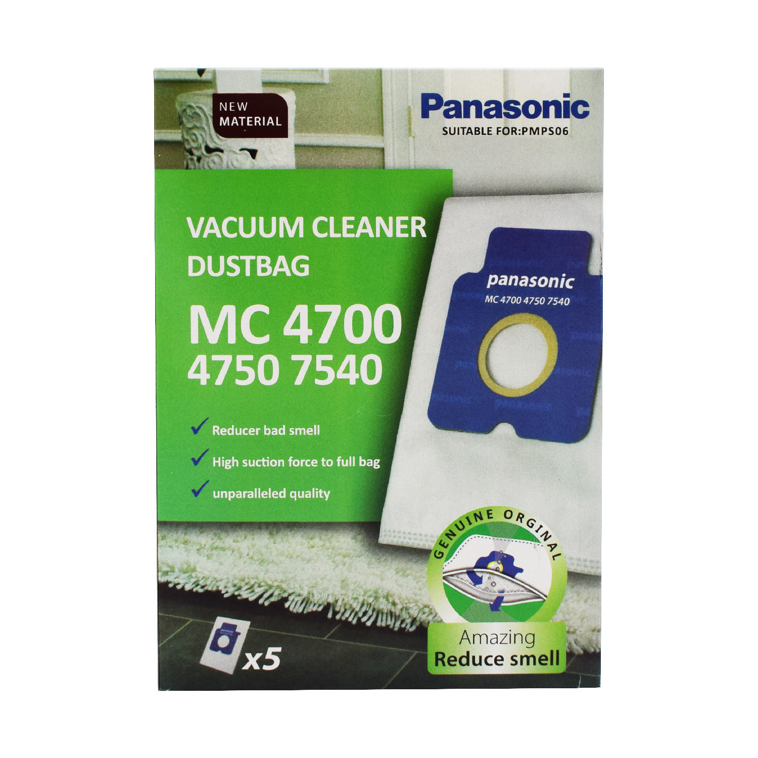 پاکت جاروبرقی مدل 4750 مناسب جاروبرقی های پاناسونیک پاکت جاروبرقی مدل 4750 مناسب جاروبرقی های پاناسونیک