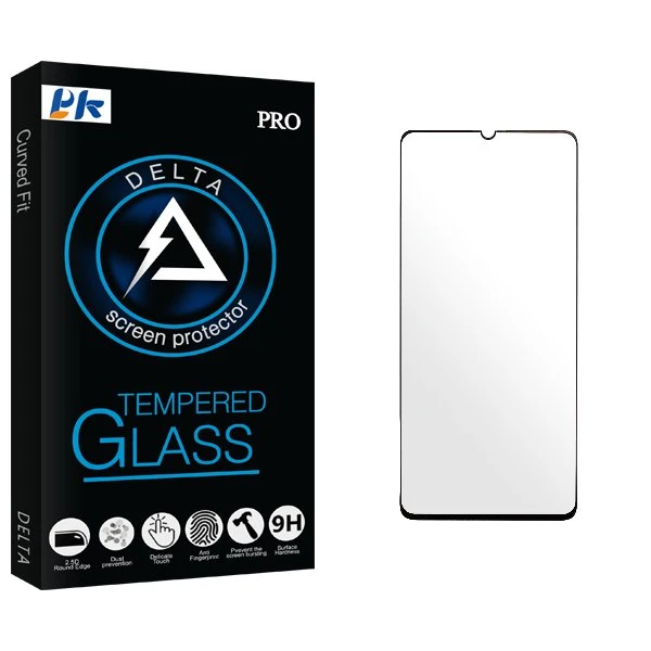 محافظ صفحه نمایش شیشه ای پی کی مدل Delta مناسب برای گوشی موبایل شیائومی Redmi Note 8 Pro/9T/Note 9 4G/9 Power