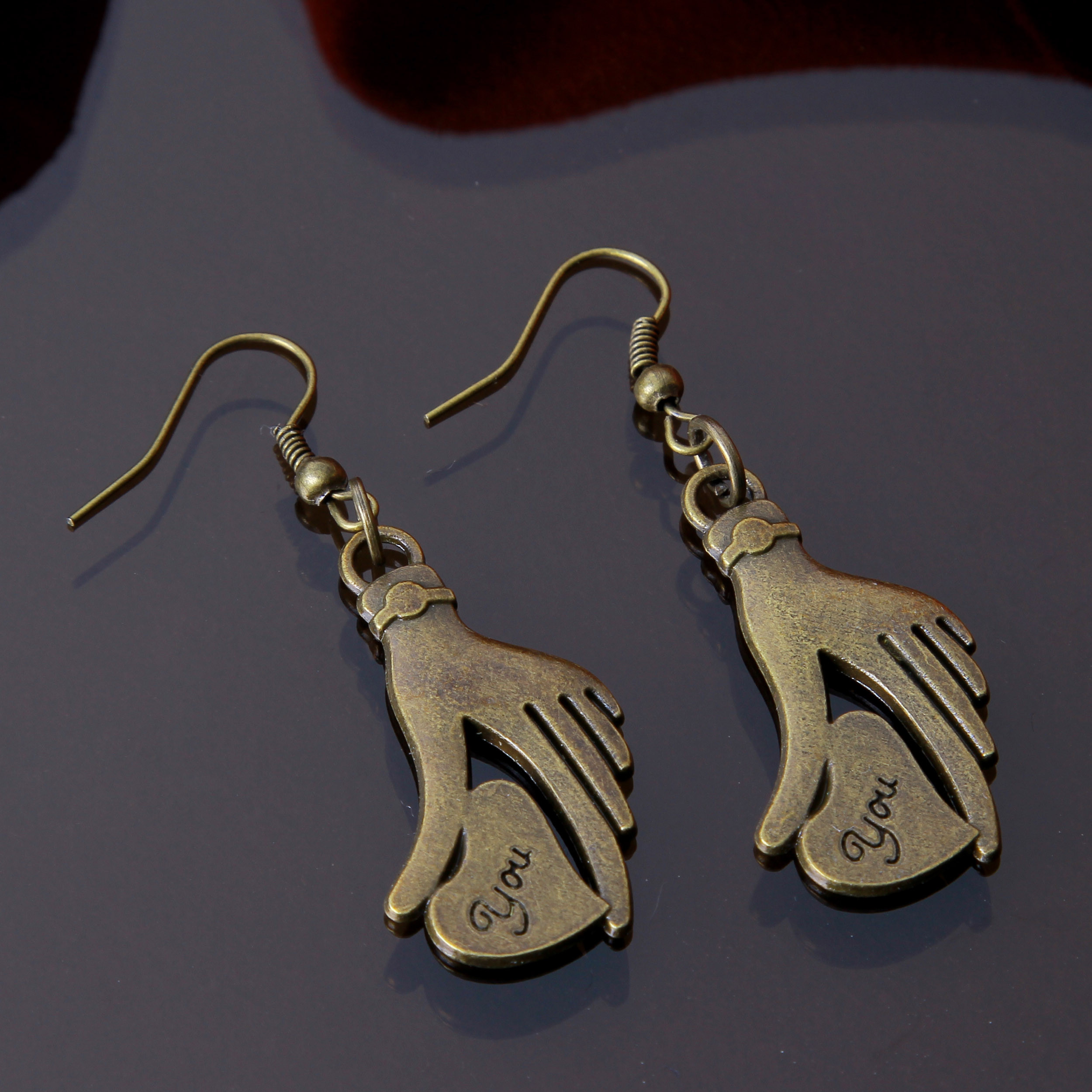 گوشواره دخترانه بازرگانی میلادی کد GZN_113