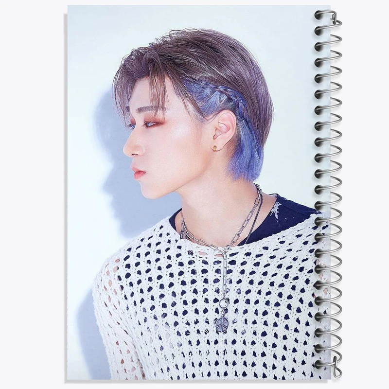 دفتر مشق 100 برگ خندالو طرح سان گروه ایتیز ATEEZ کد 12308