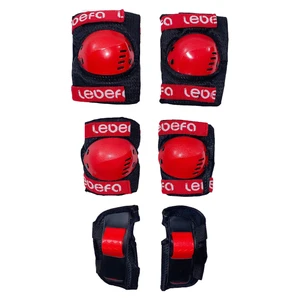 لوازم ایمنی اسکیت مدل leoefa کد 1600 مجموعه 6 عددی