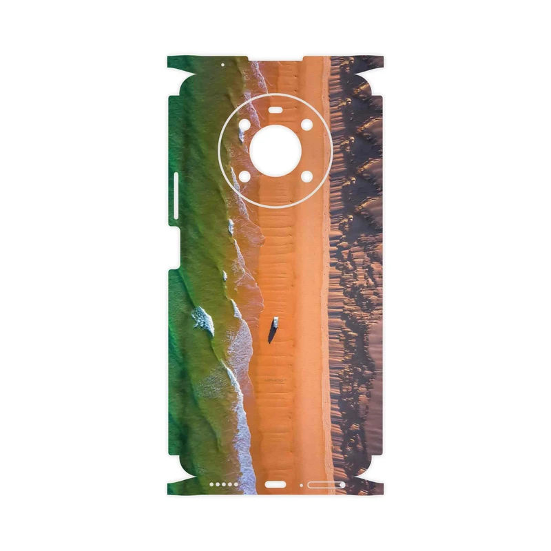 برچسب پوششی ماهوت مدل Beach and Green Sea-FullSkin مناسب برای گوشی موبایل آنر X9 4G