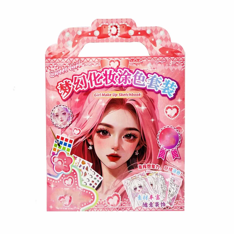 برچسب مدل آرایشی فانتزی مجموعه 10 عددی