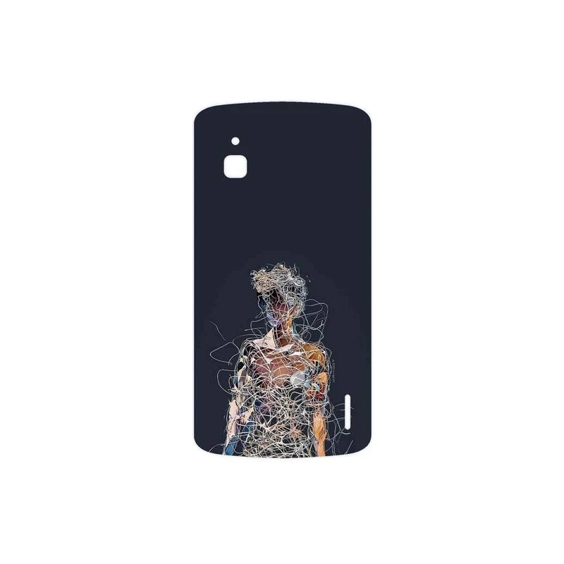 برچسب پوششی ماهوت مدل Strings Digital Art 1 مناسب برای گوشی موبایل گوگل Nexus 4
