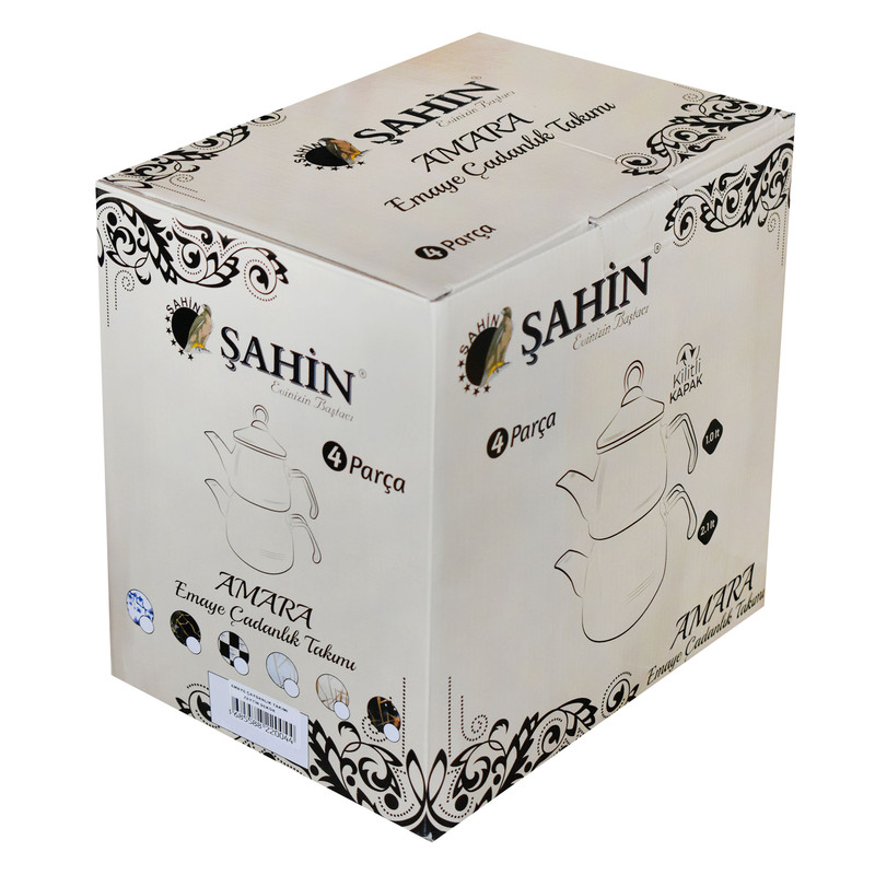 ست کتری و قوری شاهین مدل J - 6321054