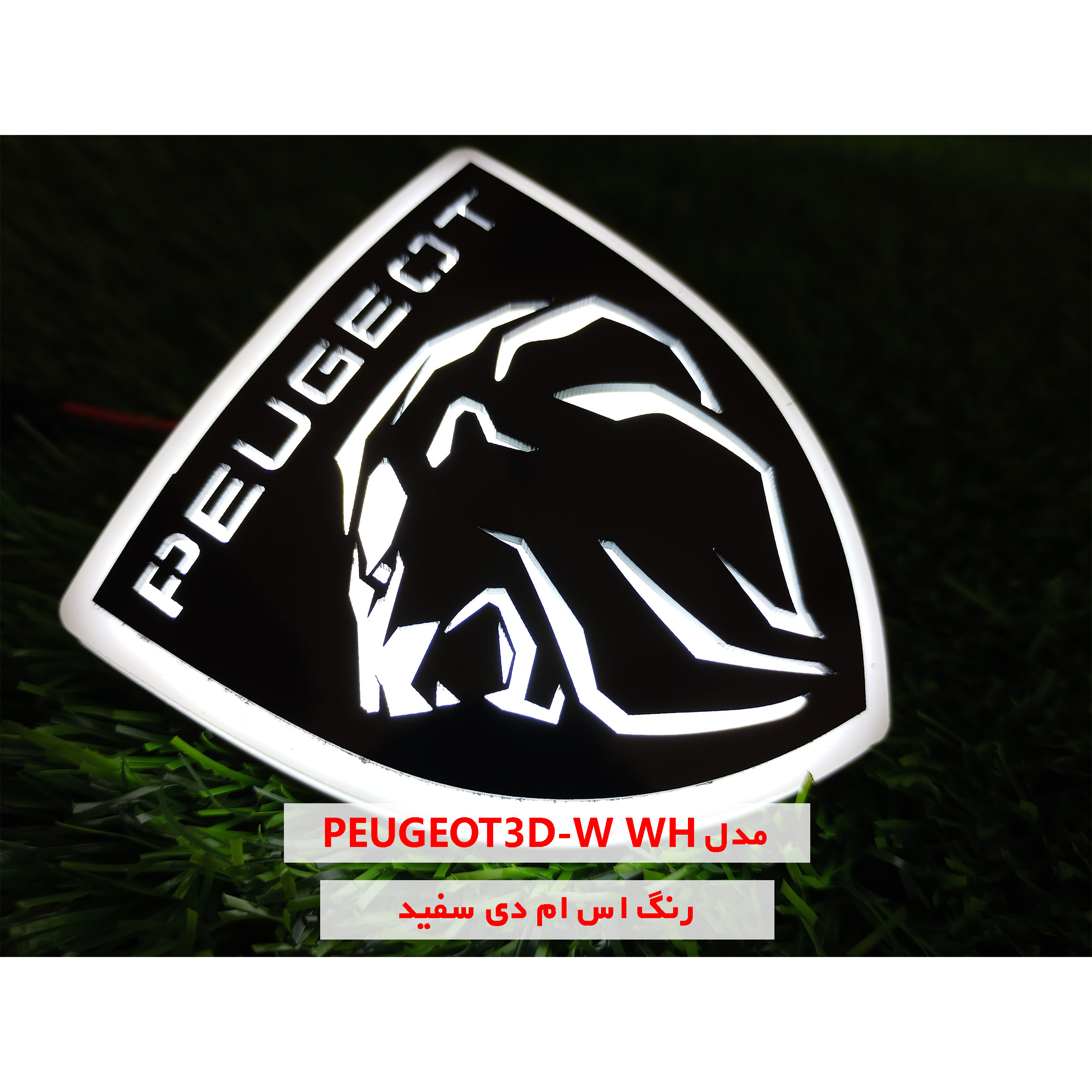 چراغ راهنما گلگیر خودرو مدل PEUGEOT3D-W WH مناسب برای پژو 405 بسته 2 عددی