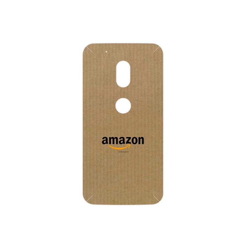 برچسب پوششی ماهوت مدل Amazon مناسب برای گوشی موبایل موتورولا Moto G4 Play